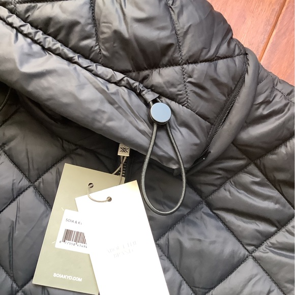 SOIA & KYO Quilted Fleece Jacket - Picture 11 of 12